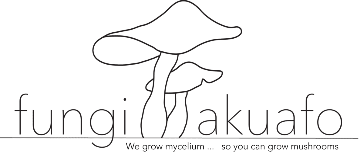 Fungi Akuafo Logo Black with Tagline